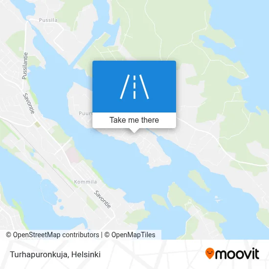 Turhapuronkuja map
