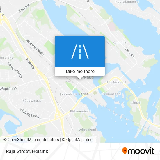 Raja Street map