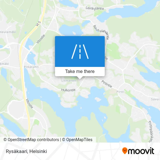 Rysäkaari map