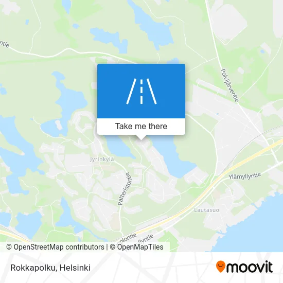 Rokkapolku map