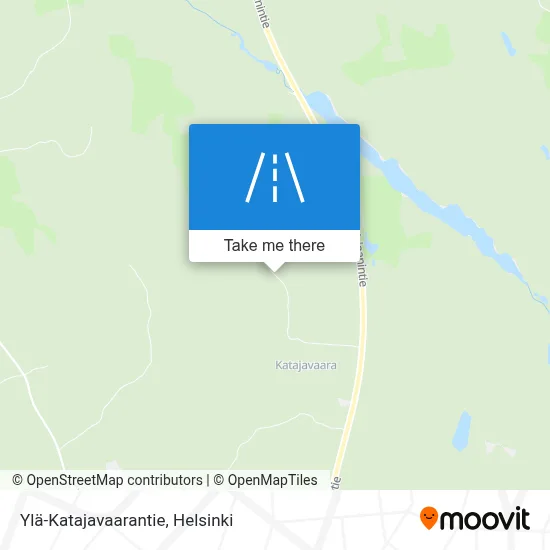 Ylä-Katajavaarantie map