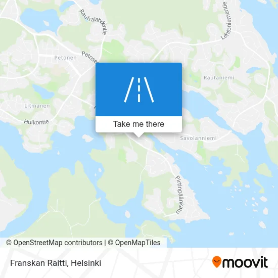 Franskan Raitti map