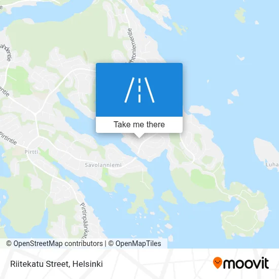 Riitekatu Street map