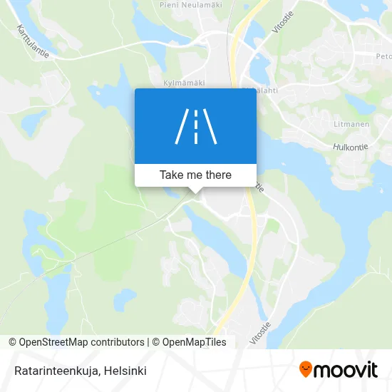 Ratarinteenkuja map