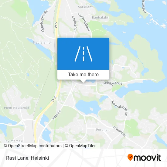 Rasi Lane map