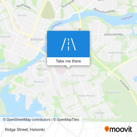 Ridge Street map