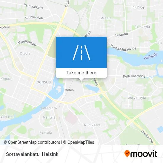 Sortavalankatu map
