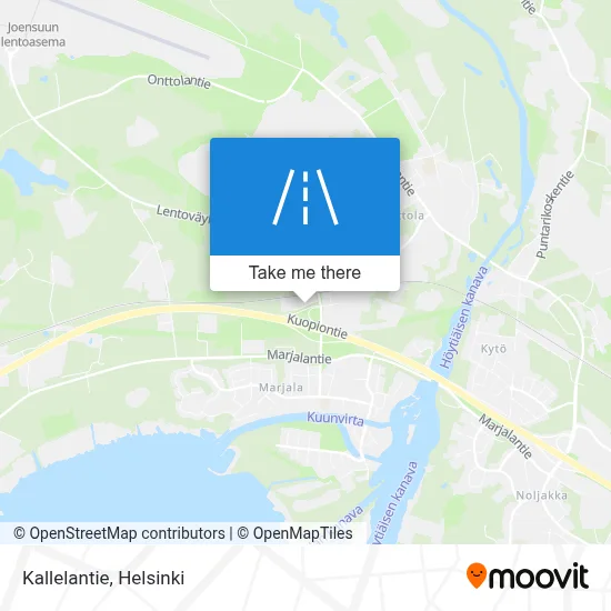 Kallelantie map