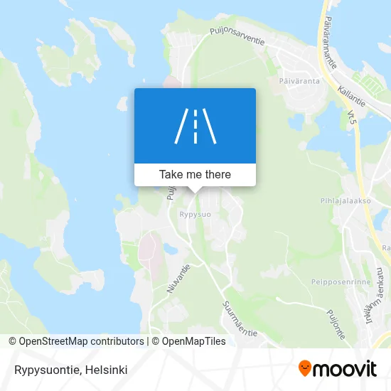 Rypysuontie map