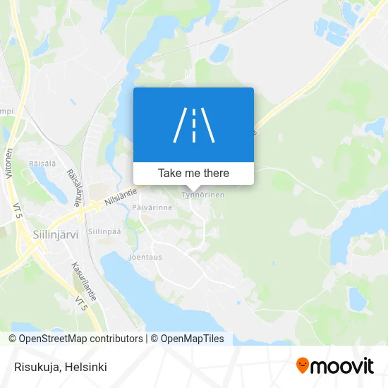 Risukuja map