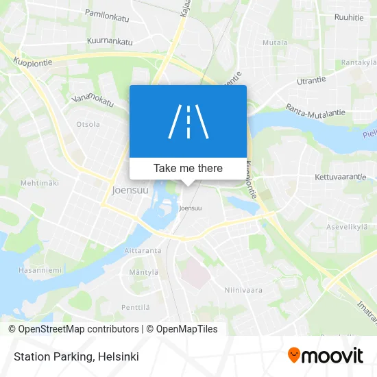 Station Parking map