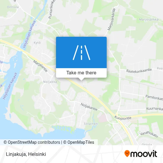 Linjakuja map