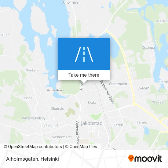 Alholmsgatan map