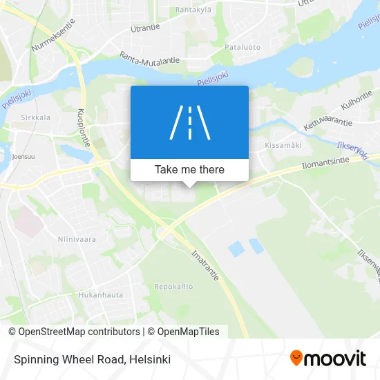 Spinning Wheel Road map