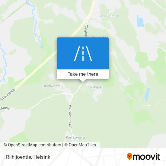 Riihijoentie map