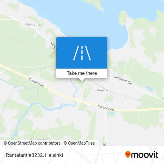 Rantalantie3232 map