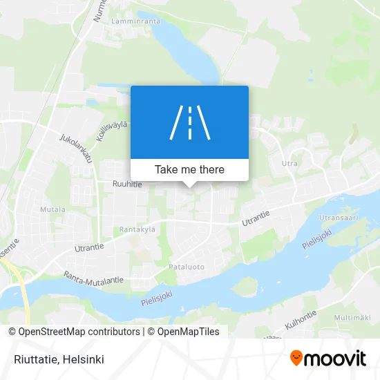 Riuttatie map