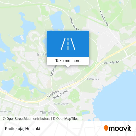 Radiokuja map