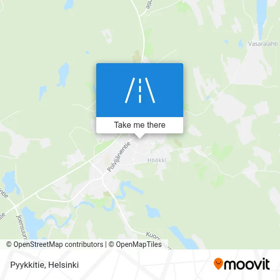 Pyykkitie map