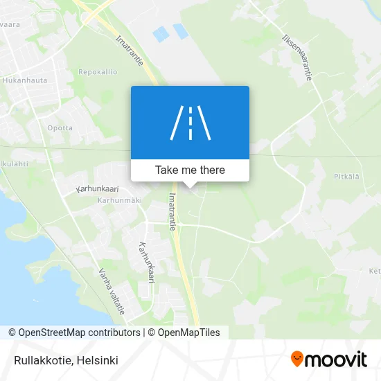 Rullakkotie map