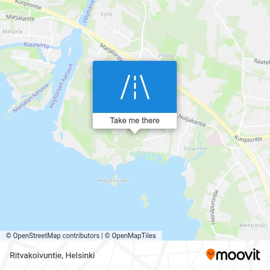 Ritvakoivuntie map
