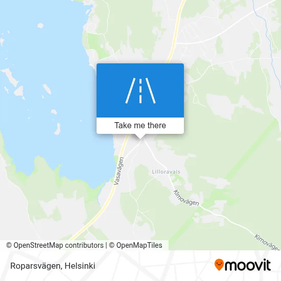 Roparsvägen map