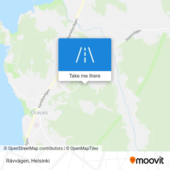 Rävvägen map