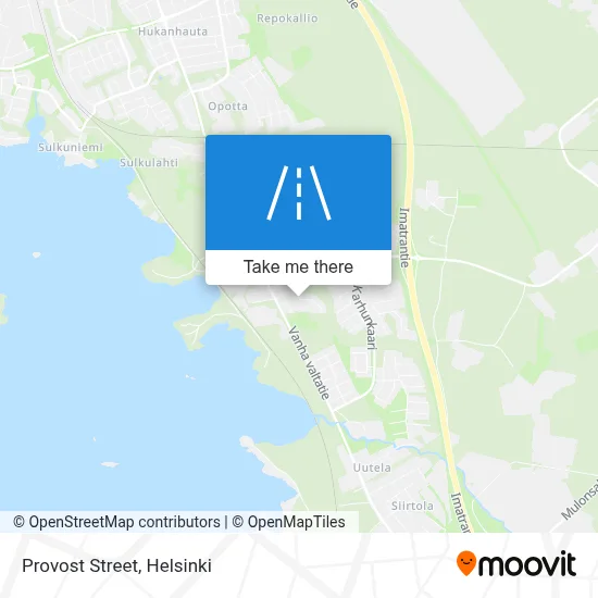 Provost Street map