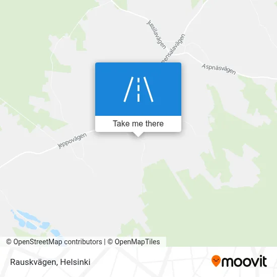 Rauskvägen map