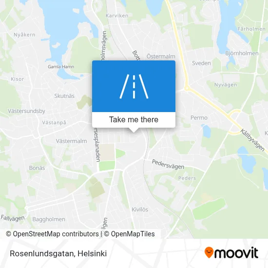 Rosenlundsgatan map