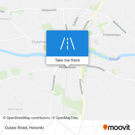Oulais Road map