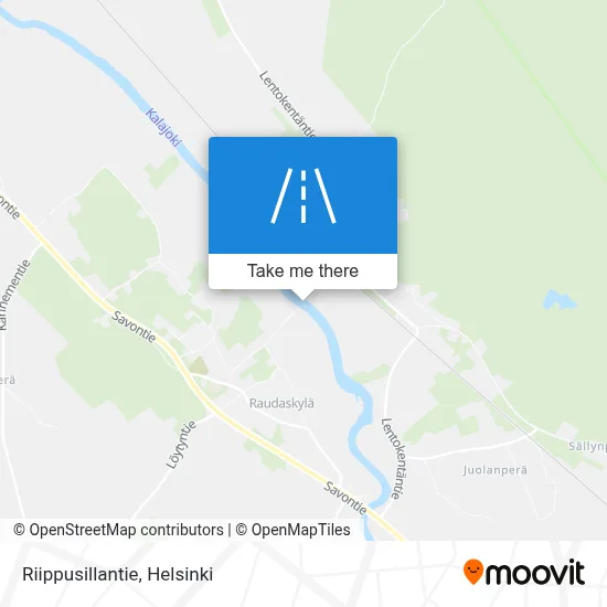 Riippusillantie map