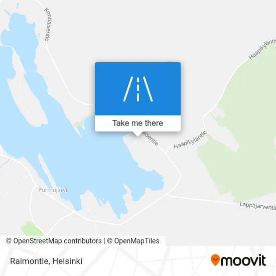 Raimontie map