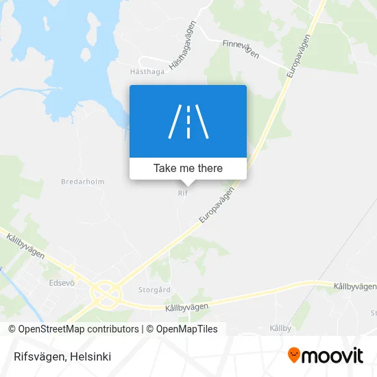 Rifsvägen map