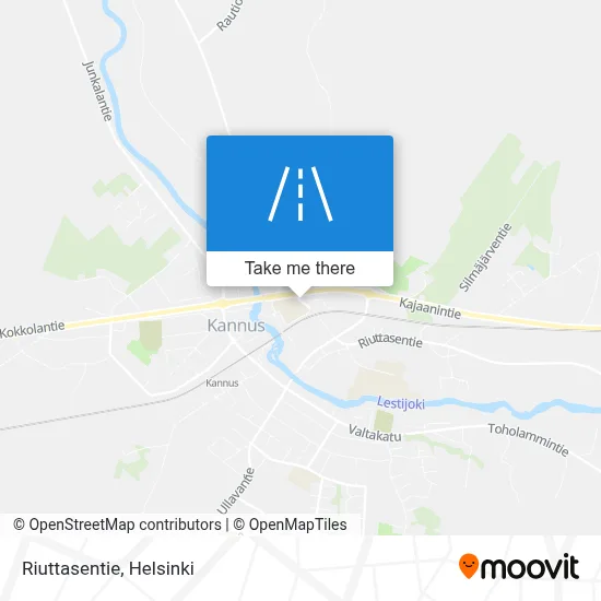 Riuttasentie map