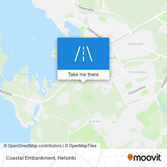 Coastal Embankment map