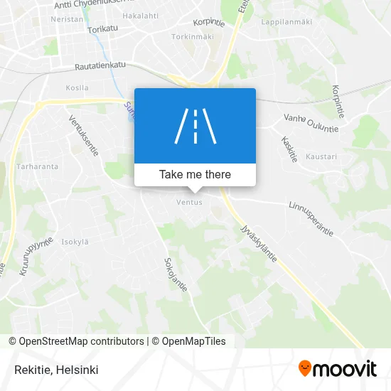 Rekitie map