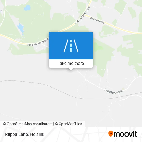 Riippa Lane map