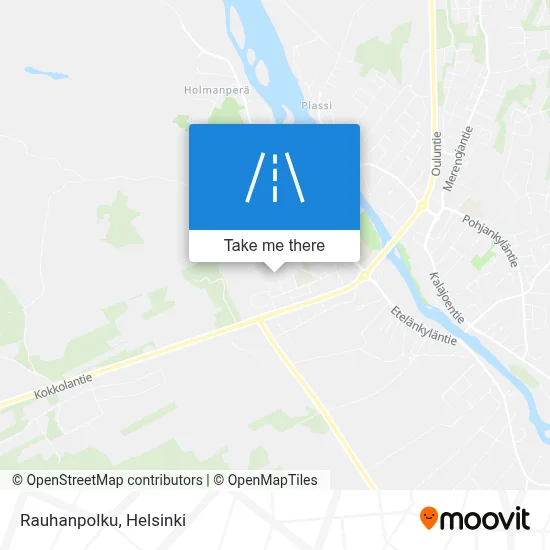 Rauhanpolku map