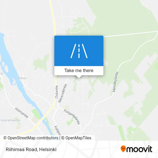 Riihimaa Road map