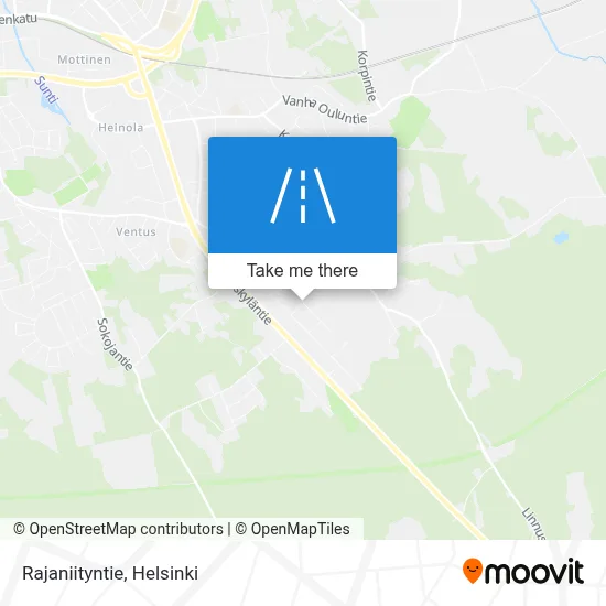 Rajaniityntie map