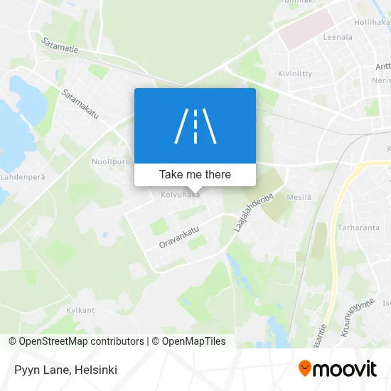 Pyyn Lane map
