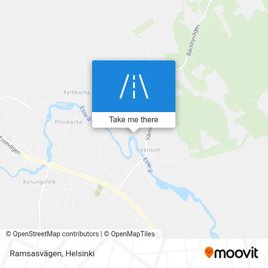 Ramsasvägen map