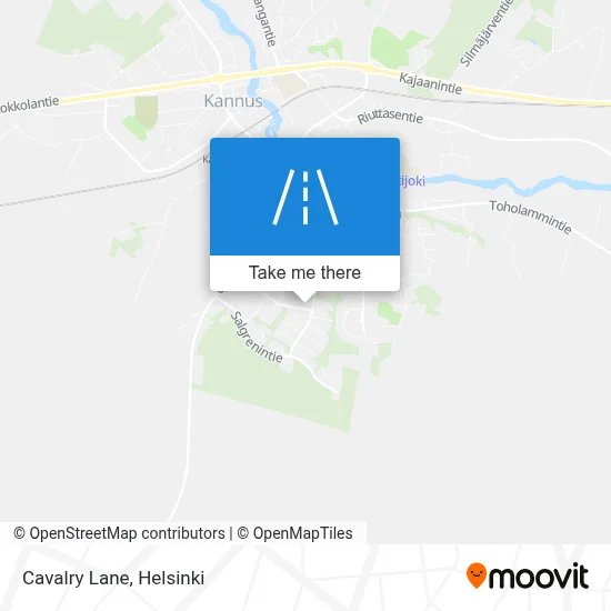 Cavalry Lane map