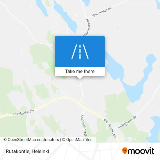 Rutakontie map