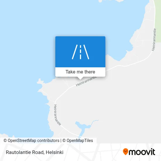 Rautolantie Road map