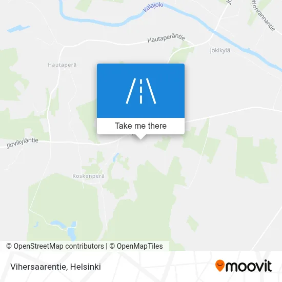 Vihersaarentie map