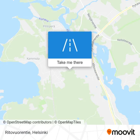 Ritovuorentie map