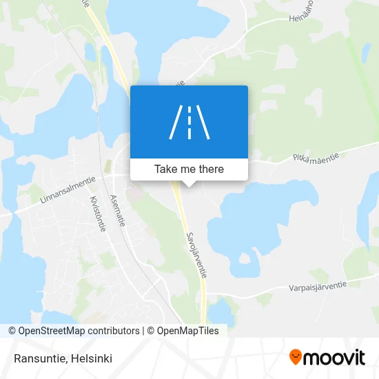 Ransuntie map
