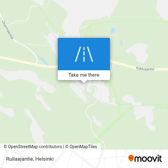Rullaajantie map